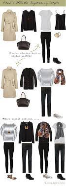 Sightseeing Comfort Wear Fashion Capsule Wardrobe