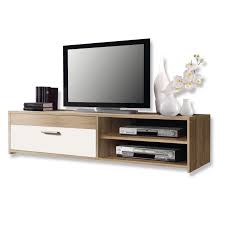 Tv bank in weiß hochglanz und eiche dekor 150 cm breit. Lowboard Sonoma Eiche Weiss 120 Cm Breit Online Bei Roller Kaufen