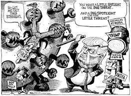 Eine satire, heißt es aus den kreisen der teils bestbezahlten schauspieler deutschlands. Kevin Kal Kallaugher Auf Twitter Little Big Man From Baltimoresun Trump Antifa Covid19 Covid Satire Cartoons Cartooningforjustice