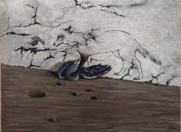 Toyen's artistic identity involved significant attention to gender issues and sexual politics. Toyen Hamburger Kunsthalle