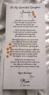 Mother Or Parents Of The Bride 2 Their Daughter On Her Wedding Day Keepsake Card Wedding Speech Daughter Wedding Gifts Wedding Day Quotes