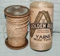 Golden Rule Metal Metallic Yarn Thread Gold & Silver Crochet Craft Fast Shipping | eBay