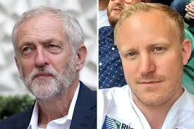 CCTV shows Jeremy Corbyn sitting in a seat