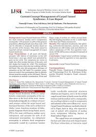 Brachialgia paraesthetica nocturna, or nocturnal ascending pain emanating from. Pdf Current Concept Management Of Carpal Tunnel Syndrome A Case Report