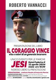 Il Coraggio vince, Roberto Vannacci torna nelle Marche: appuntamento a Jesi
