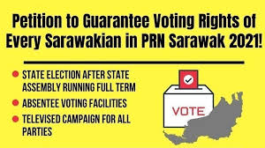 Yang disiarkan dalam akhbar malaysiakini, haji hadi telah membuat kenyataan .semua pilihanraya kecil sebelum ini keputusannya memihak. Petition Jaminkan Hak Mengundi Setiap Anak Sarawak Yang Layak Di Pilihan Raya Negeri Sarawak 2021 Change Org