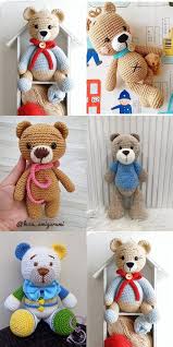 Free Amigurumi Teddy Bear Crochet Patterns Free Amigurumi Crochet Hayvan Desenleri Teddy Bear Tig Desenleri