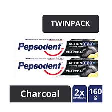 Jual Pepsodent Action 123 Charcoal Pasta Gigi 160 G Twin Pack Online Desember 2020 Blibli