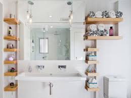 You need to store so many kinds of things in a bathroom—many of them small and sometimes slippery. 40 Clever Bathroom Storage Ideas Clever Bathroom Organization Hgtv