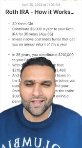 What is a Roth IRA and why should I open a Roth Individual Retirement  Account? #rothira #rothira101 #rothirasavings #retirementinvesting