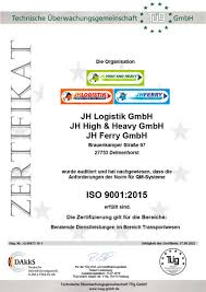 Read the latest travel advice. Zertifikat Iso 9001 2015 Jh Logistik Group