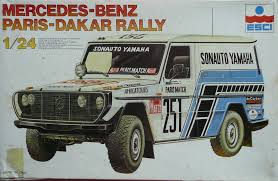 Mercedes Benz Paris Dakar Rally Esci 1 24 Scale Kit Plastic Model Car Paris Dakar Rally Plastic Model Cars Mercedes