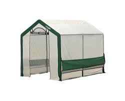 A shelter logic 10 by 10 greenhouse! Shelterlogic Grow It Organic Growers Greenhouse With Mesh Scrim Cover 6 X 8 X 6 Feet 6 6 Model 70641