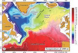 Surfer 2d 3d Modeling And Analysis Software Contour Map Of Temparature At 200 Meters Contour Map Surfer Oceanography
