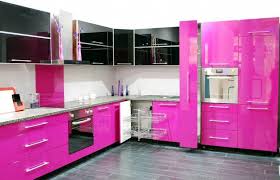 Pin By Abby Jo Wells On Dream House Pink Kitchen Cabinets Pink Kitchen Kitchen Decor Modern