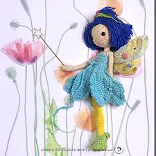 fairy iris 花仙子 艾丽 crochet fairy crochet doll pattern crochet doll