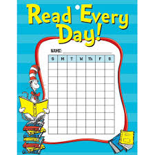 reading reward chart template best picture of chart