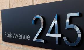 The home of free fonts since 1998. Designer House Number Sign The Sorrento Range By Plastic Republic