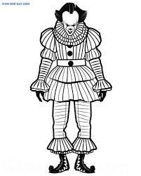 For kids & adults you can print pennywise or color online. Pennywise Coloring Pages 100 Printable Coloring Pages