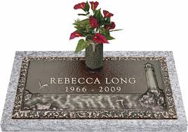 Prices for matthews bronze grave markers start at $595. Bronze Headstone 24x14 Individual With Vase Honor Life