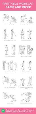 Sit on a bench or seat, with your knees spread apart in a v shape. Back And Bicep My Visual Workout Created At Workoutlabs Com Click Through To Customize And Download As A Back And Bicep Workout Back And Biceps Workout Labs