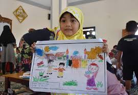 Gambar bukit safa dan marwah kartun. Infopublik Hasil Mewarnai