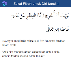 Zakat fitrah untuk anak perempuan. Doa Zakat Fitrah Tata Cara Dan Lafaz Niat Zakat Fitrah Lengkap