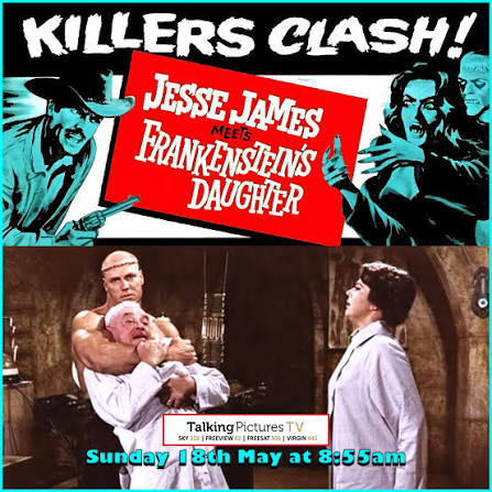 JESSE JAMES MEETS FRANKENSTEIN'S DAUGHTER (1966) *Premiere*🚨 Yes, you read  that title correctly! An actual Western horror! Directed by William  Beaudine🎬 Stars John Lupton, Narda Onyx & Estelita Rodriguez⭐ Jesse James  and