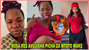 ROSA REE KWA MARA YA KWANZA AMPOST MTOTO WAKE KUMBE ALIKUA NA MIMBA  AFUNGUKA MAGUMU ANAYOPITIA CH...