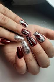 Here are the most popular coffin nails designs, and trendy coffin nails colors. 41 Pretty Nail Art Design Ideas To Jazz Up The Season Red And Silver Nails