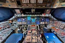 360º Panorama Of Space Shuttle Discovery S Flight Deck Space Shuttle Space Flight Space Shuttle Missions