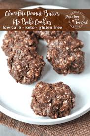 Cheese is naturally low carb; Chocolate Peanut Butter Low Carb Keto No Bake Cookies