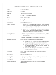 Follow english kssr year 5 on wordpress.com. Kssr Year 5 Lesson Plan Listening And Speaking Topic 5 Lesson Plan Cognition