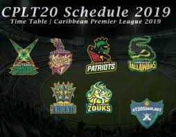 Cplt20 Schedule 2019 Time Table Caribbean Premier League