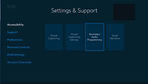 Spectrum Guide Settings Accessibility Spectrum Support