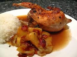 Recette Cailles Farcies Aux Pommes Raisins Et Noisettes En Video Recette Recette Caille Farcie Caille Farcie Caille Recette