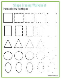 Children usually learn to tell time by first or second grade. Shapes Worksheets For Kids Shapes Worksheet Kindergarten Shape Tracing Worksheets Shape Worksheets For Preschool
