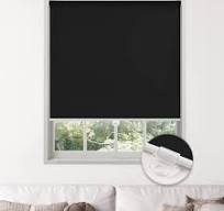 Amazon.com: Sulugood Cordless Blackout Roller Shades Cordless spring-roller  shades, Household Commercial, Anti UV Glare Blackout View Spring ...