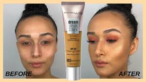 MAYBELLINE DREAM URBAN COVER FOUNDATION| First Impressions & Review