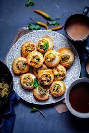 Samosa Pinwheels Sinfully Spicy Vegetable Benefits Ingredients Recipes Indian Food Recipes