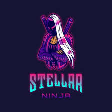 Chicago cubs team logo neon. Placeit Neon Gaming Logo Template Featuring A Female Ninja