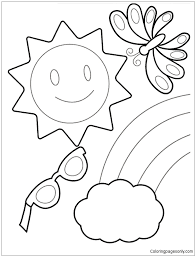 For boys and girls, kids and adults, teenagers and toddlers, preschoolers and older kids at school. Happy Summer Coloring Pages Nature Seasons Coloring Pages Coloring Pages For Kids And Adults