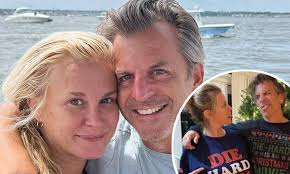 Friends star Bonnie Somerville MARRIES beau Dave McLain in romantic ranch  wedding