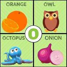 Once your child can recognize the letter o, teach them o words for kids. Jugnu Kids Let S Learn About 4 Things That Start With The Letter O Today S Alphabet Is The Letter O It S A Vowel We Use An Before Words That Start