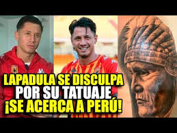 #lapadula y #sergiopeña son los más claros frente al arco gianluca: Lapadula Cuenta La Historia De Su Tatuaje Tras Burlas Se Pronuncia Acerca De Su Amor Por Peru Youtube