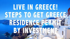 Live In Greece Steps To Get Greece Residence Permit By Investment Gold Greece Investing Permit