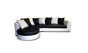 Canapé d'angle canapé droit canapé modulable méridienne. Canape D Angle A Gauche Haricot Blanc Noir