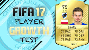 For every yarmolenko goal you get a linetty one. Fifa 17 Karol Linetty Growth Test Youtube