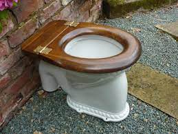 A high quality original victorian toilet seat, hand made from. Wetgerbil S Image Wooden Toilet Seats Toilet Seat Vintage Wood