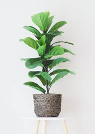 Artificial Floor Plants Afloral Com Fiddle Leaf Fig Tree In Pot Fake Potted Plants Floor Plants Fake Plants Decor